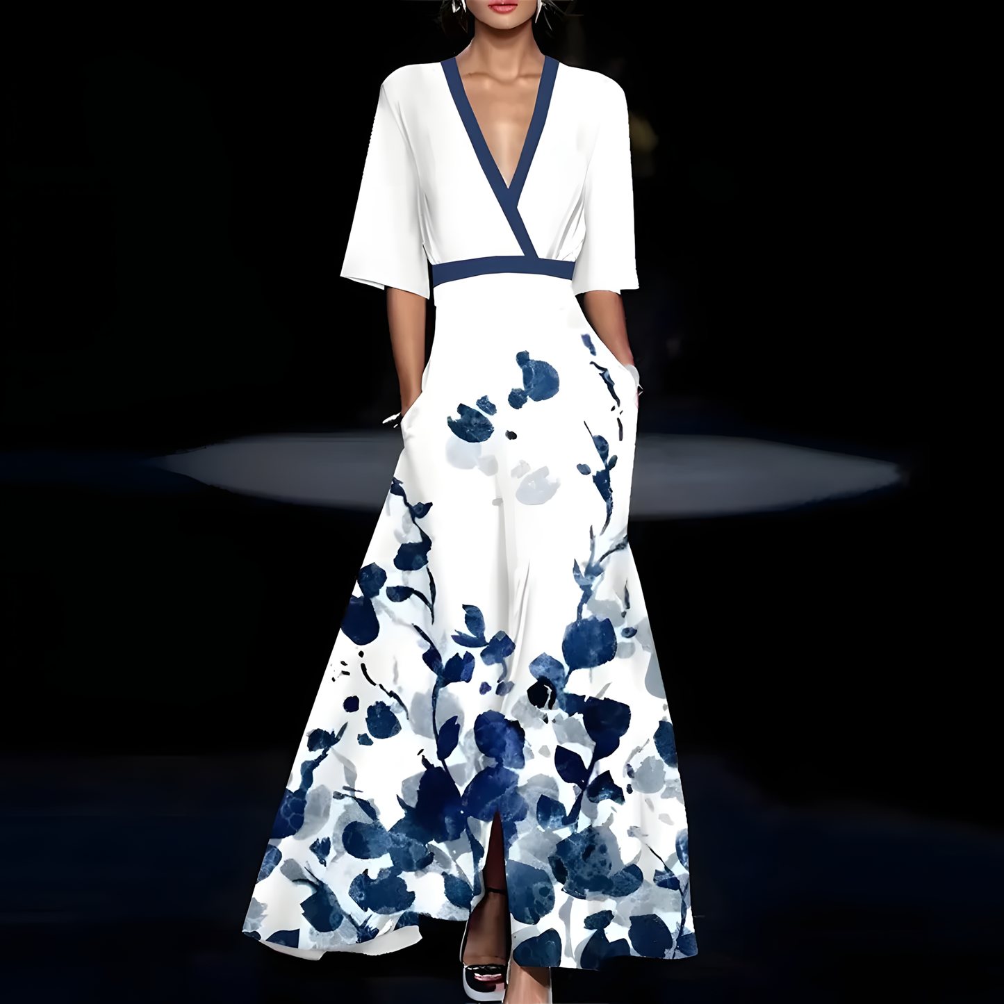 Leora | Robe à imprimé floral