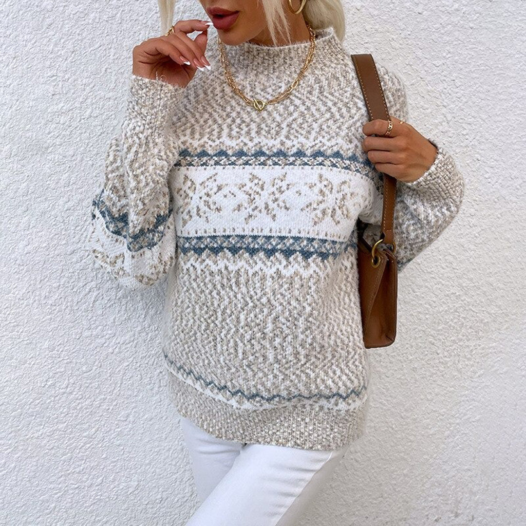 Catharina | Pull Flocon de Neige Noël