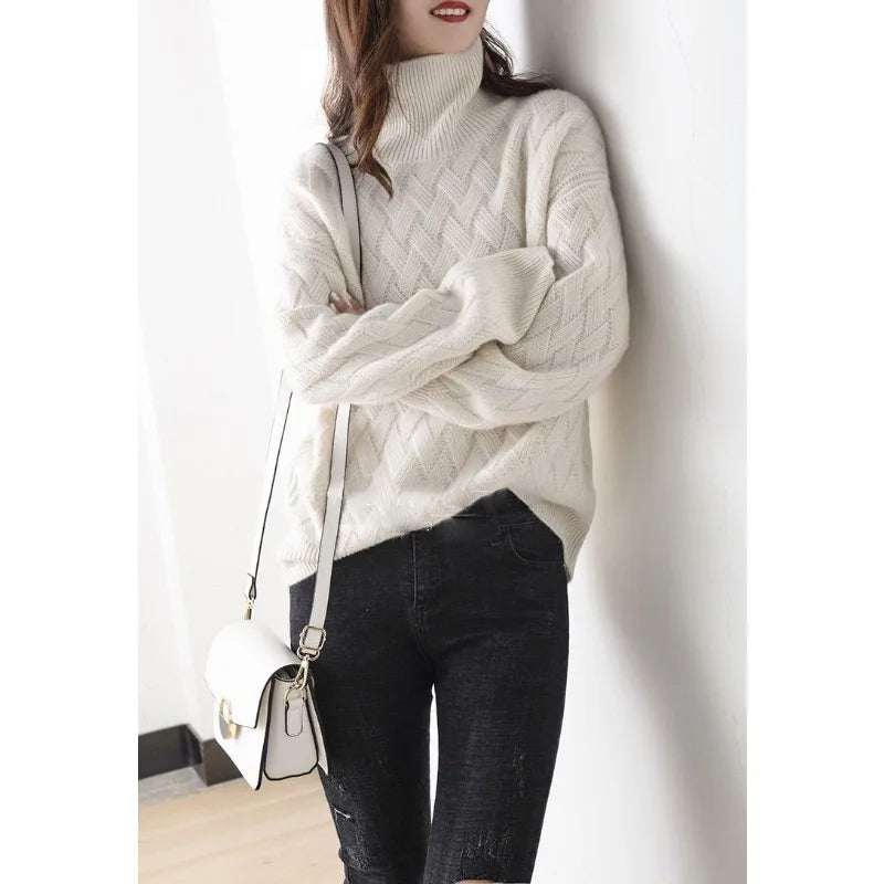 Jayne | Col roulé en tricot