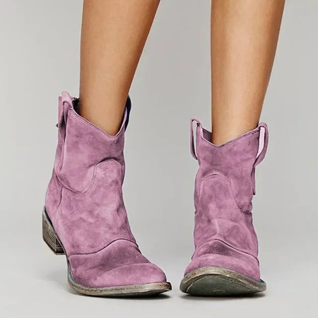 Geneviève | Bottines Cowboy Vintage