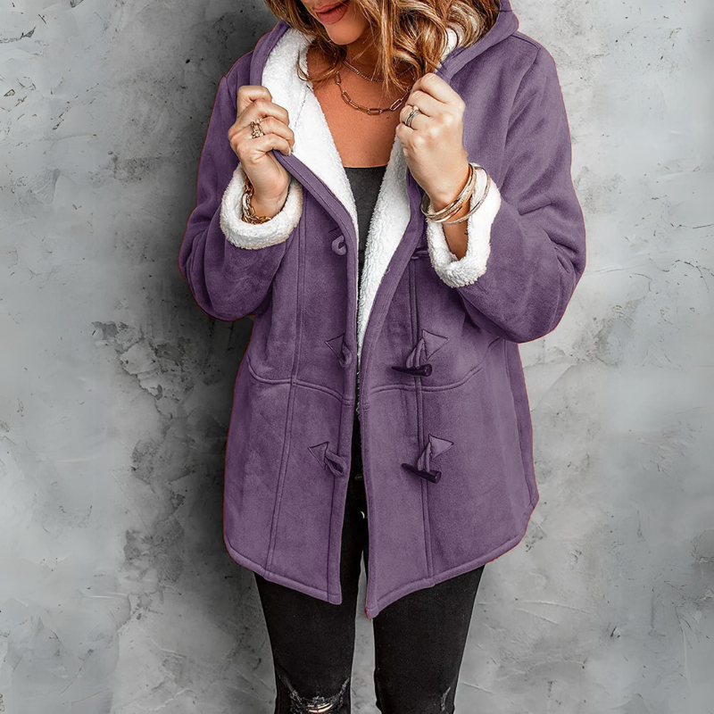 Chloe | Manteau doux à capuche
