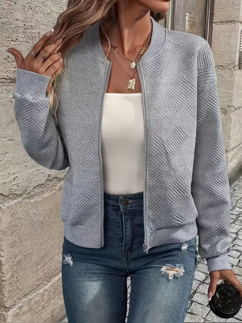 Livia | Veste de printemps avec fermeture éclair