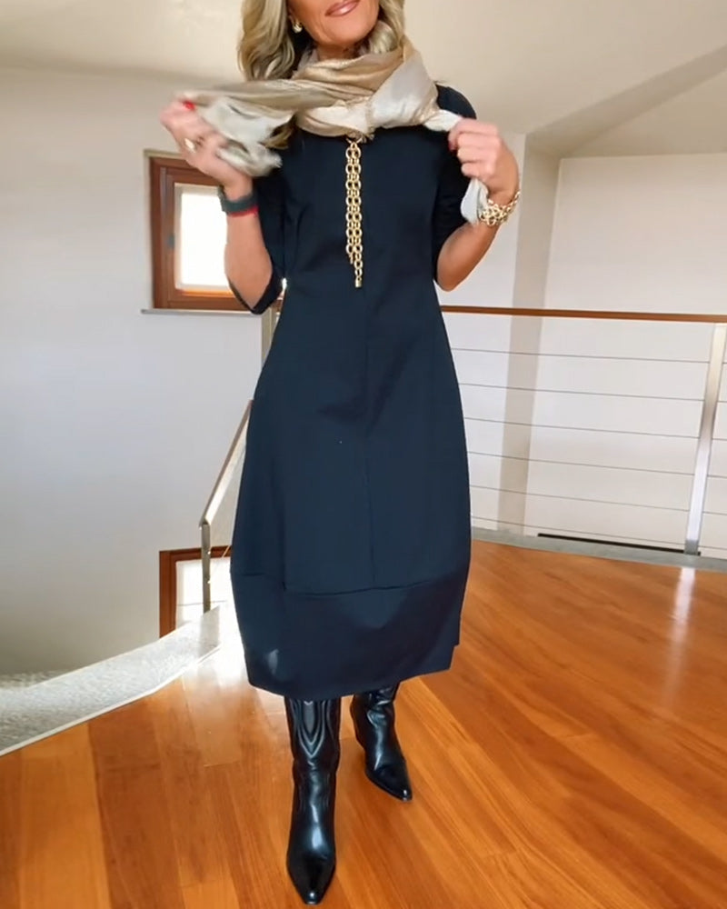 Inès | Robe Maxi Vintage Élégante et Confortable