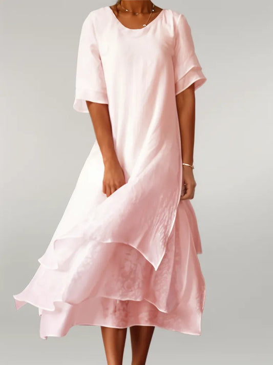 Isilde | Robe longue légère en coton doux
