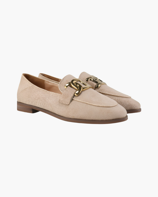 Mocassins en daim de la duchesse