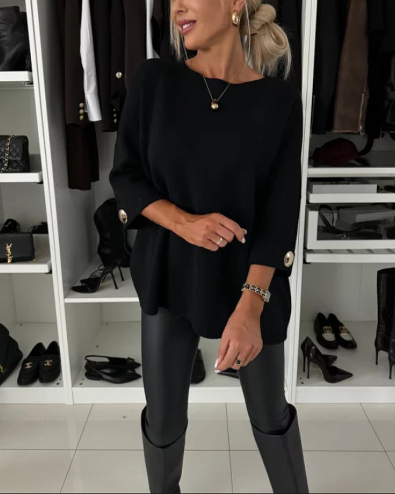 Heleen | Haut Élégant en Tricot