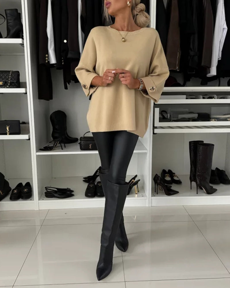 Heleen | Haut Élégant en Tricot