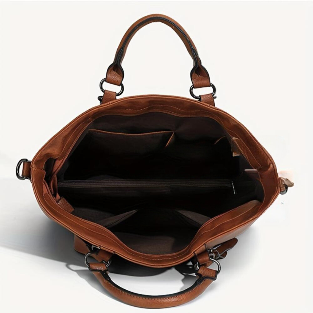 Charlotte | Sac fourre-tout vintage d'élégance classique