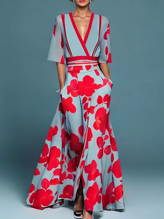 Leora | Robe à imprimé floral