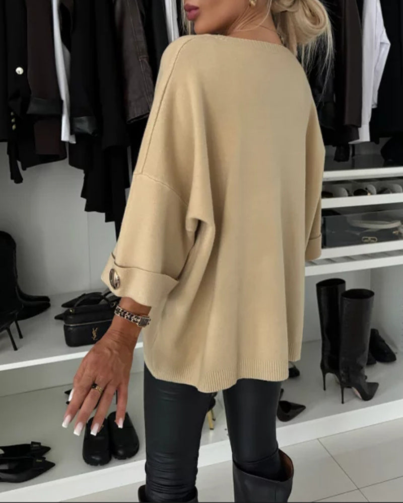 Heleen | Haut Élégant en Tricot