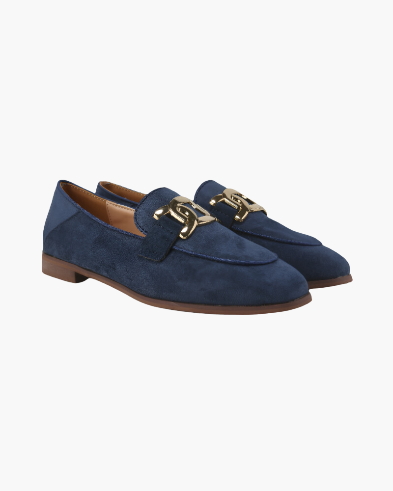 Mocassins en daim de la duchesse