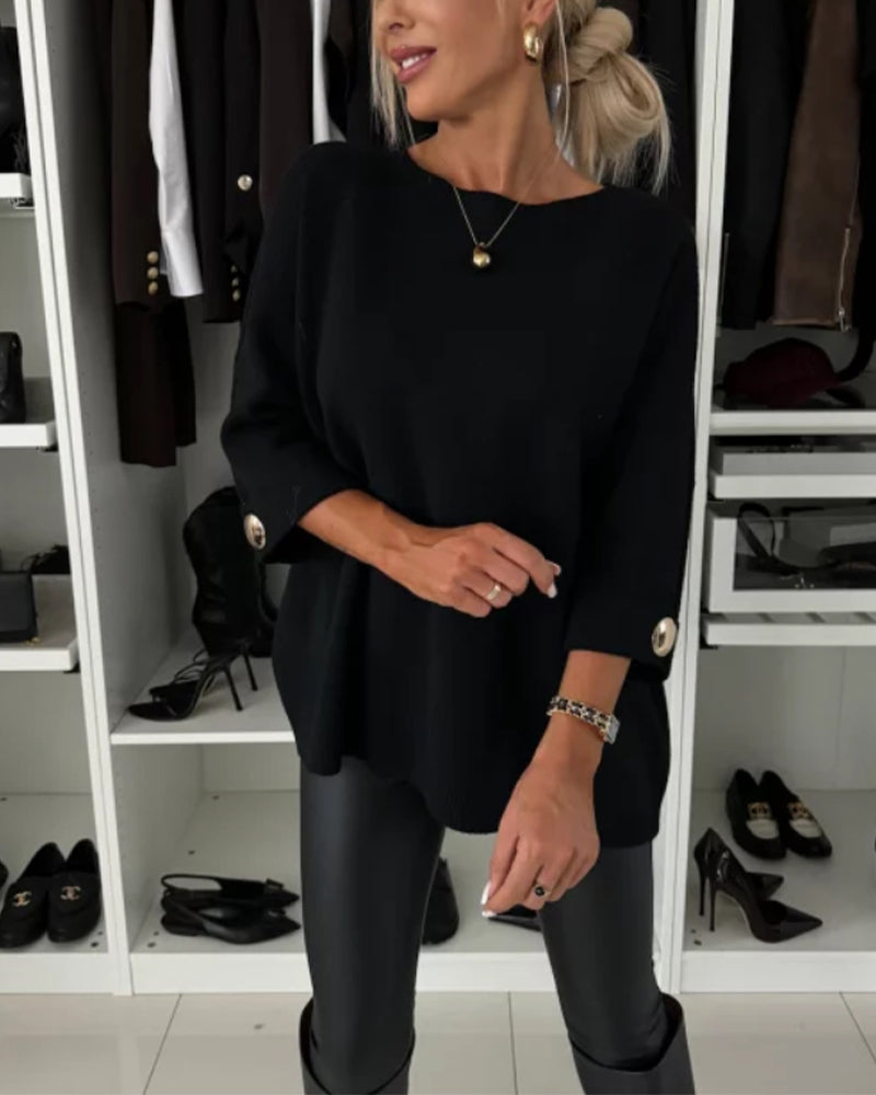 Heleen | Haut Élégant en Tricot