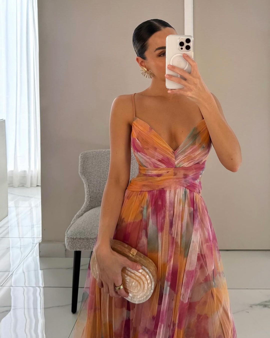 Gisèle | robe à imprimé floral