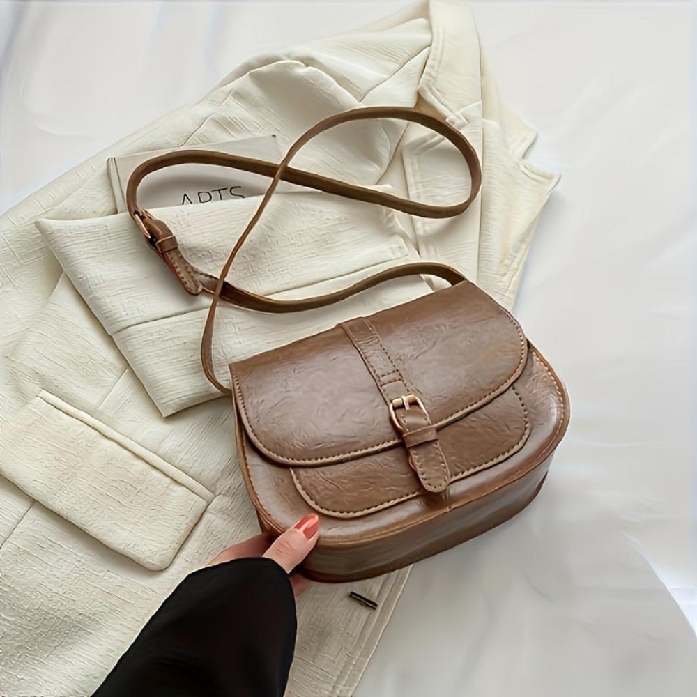 Evelyn™ | Sac bandoulière classique en forme de selle