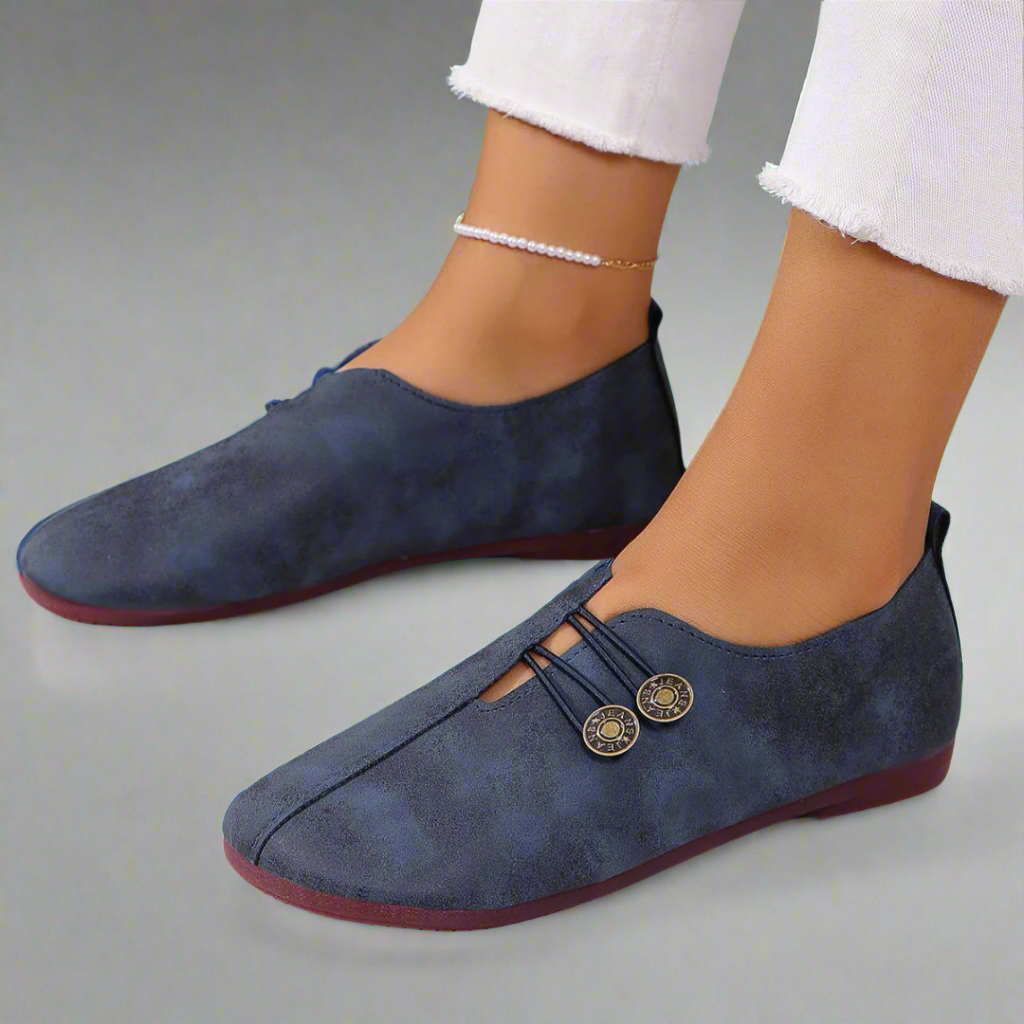 Josée | Mocassins en daim