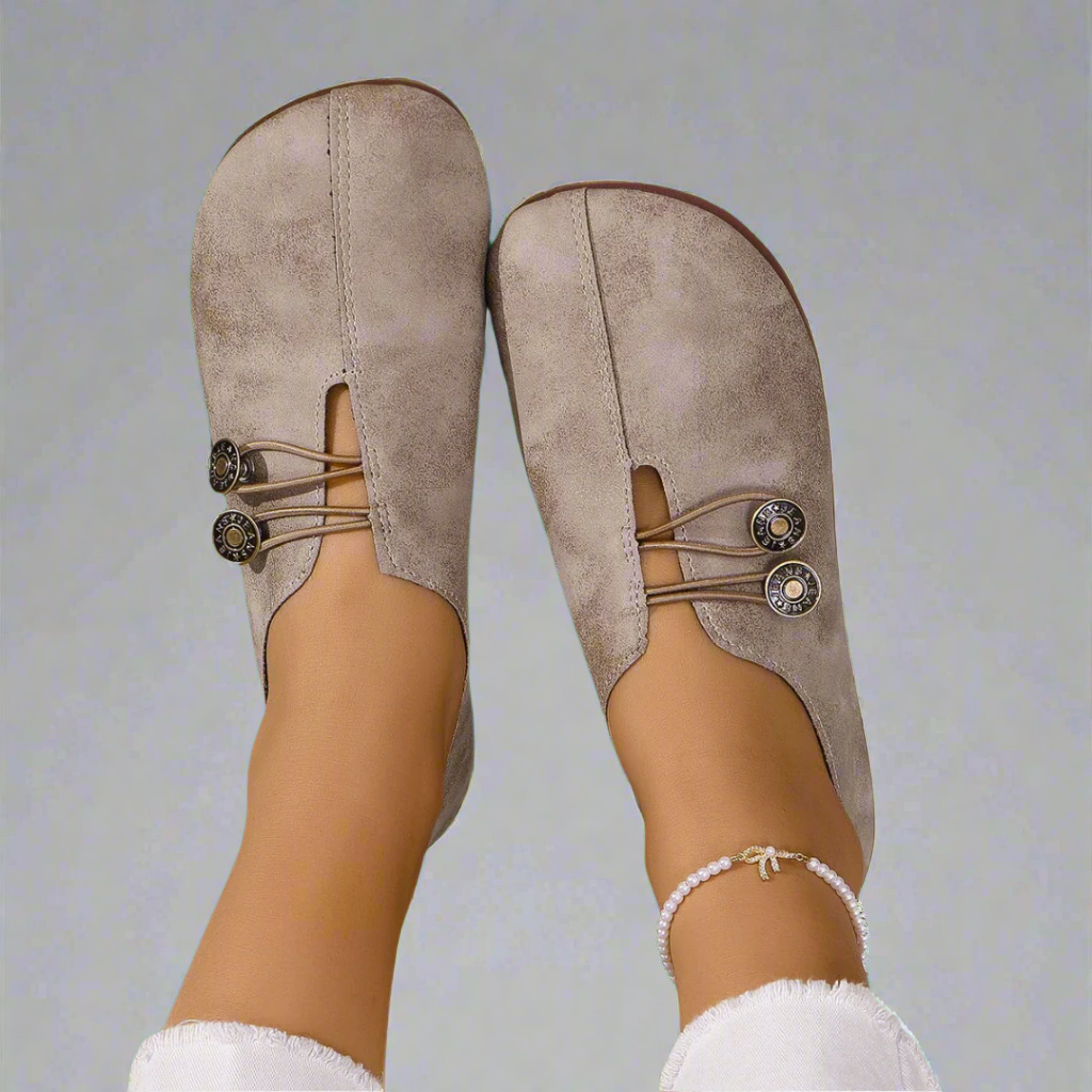 Josée | Mocassins en daim