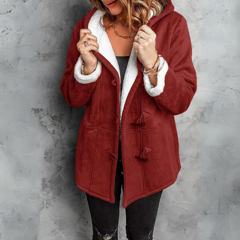 Chloe | Manteau doux à capuche