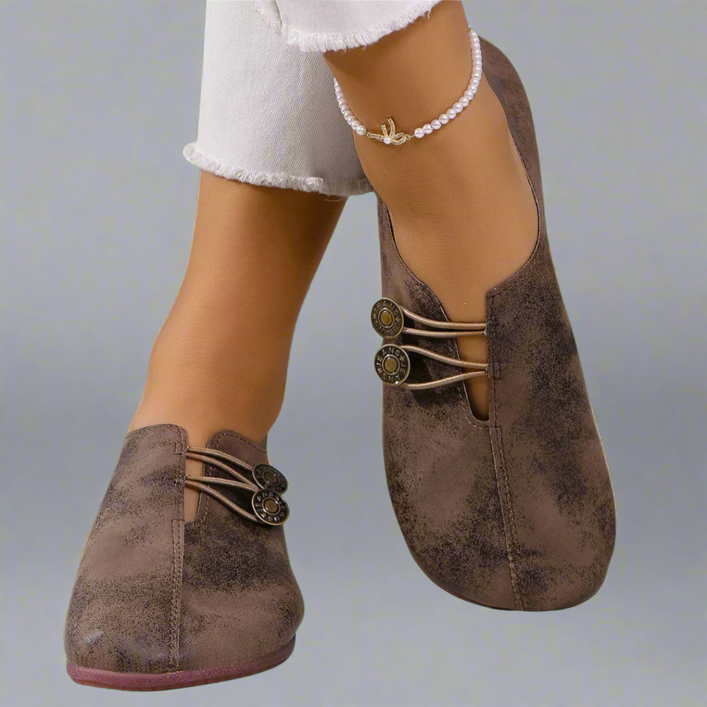Josée | Mocassins en daim