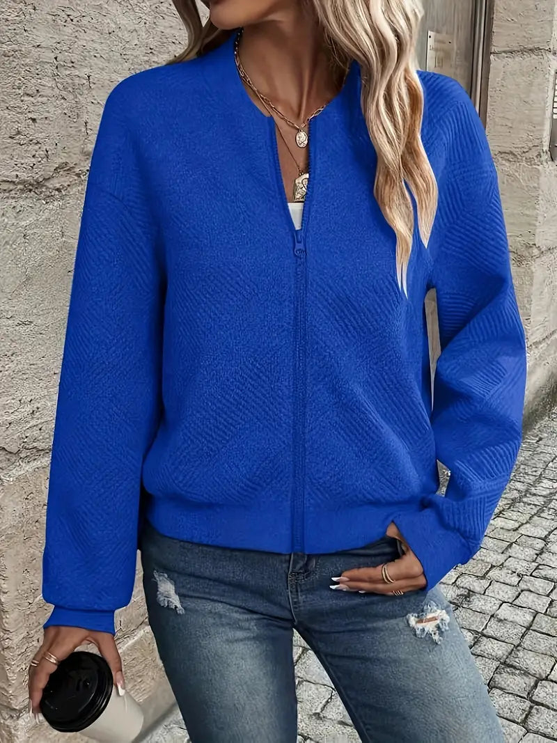 Livia | Veste de printemps avec fermeture éclair