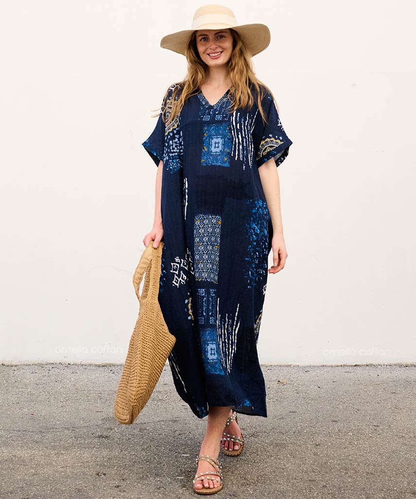 Robe Décontractée à Poches – Ornella Caftan™