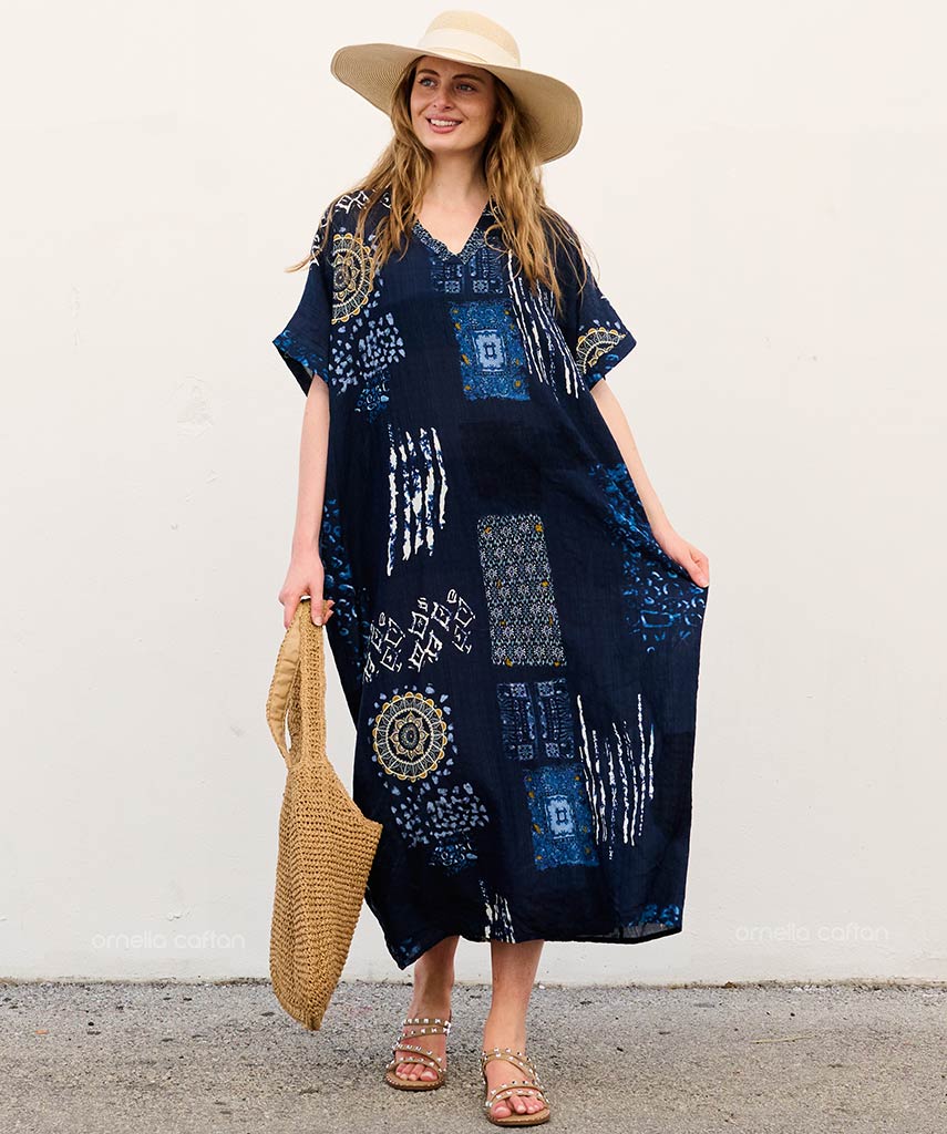 Robe Décontractée à Poches – Ornella Caftan™