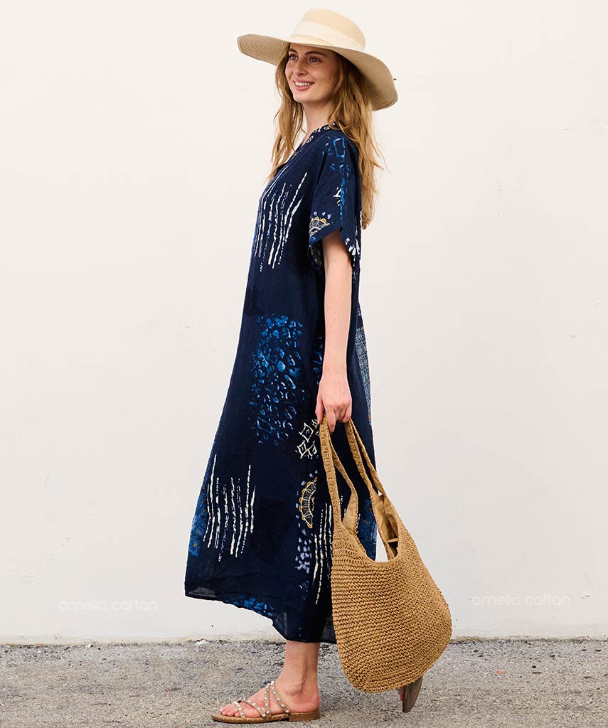 Robe Décontractée à Poches – Ornella Caftan™