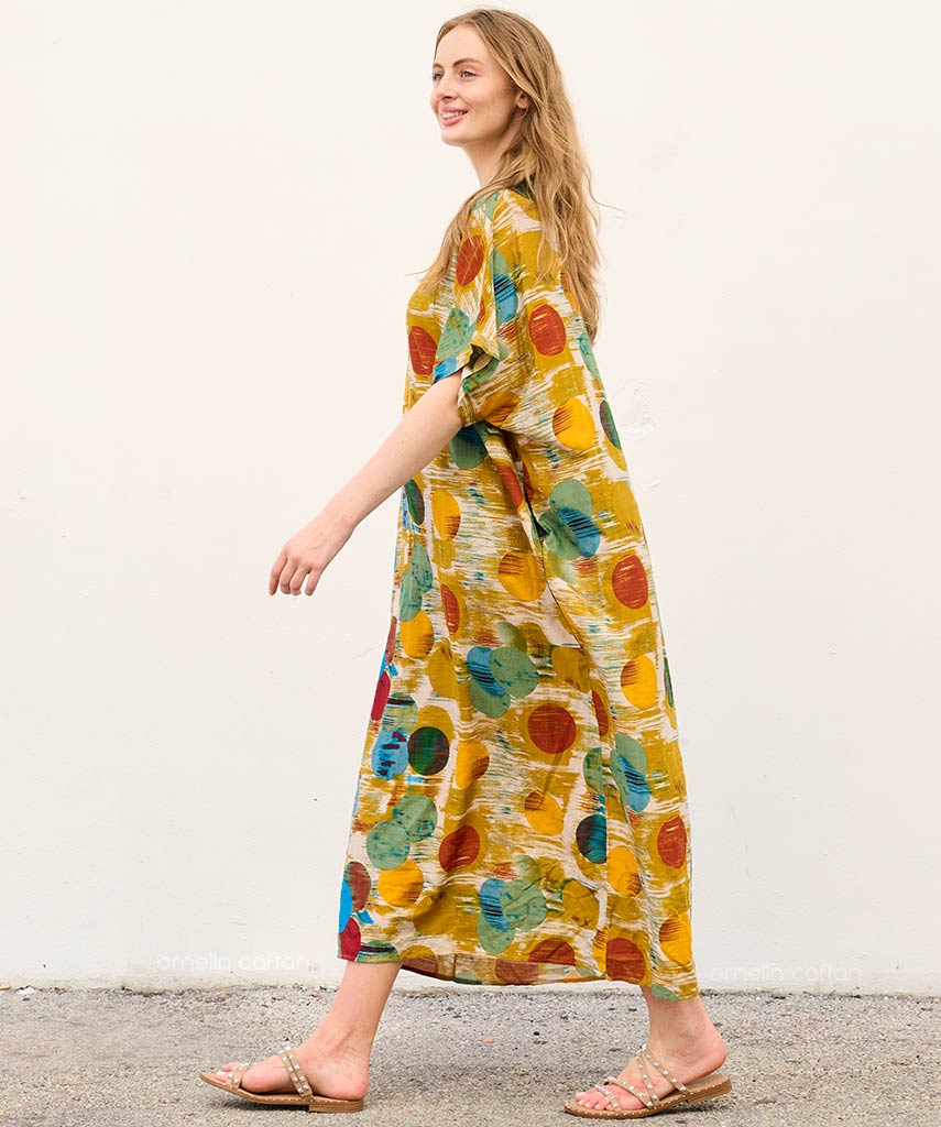 Robe Décontractée à Poches – Ornella Caftan™