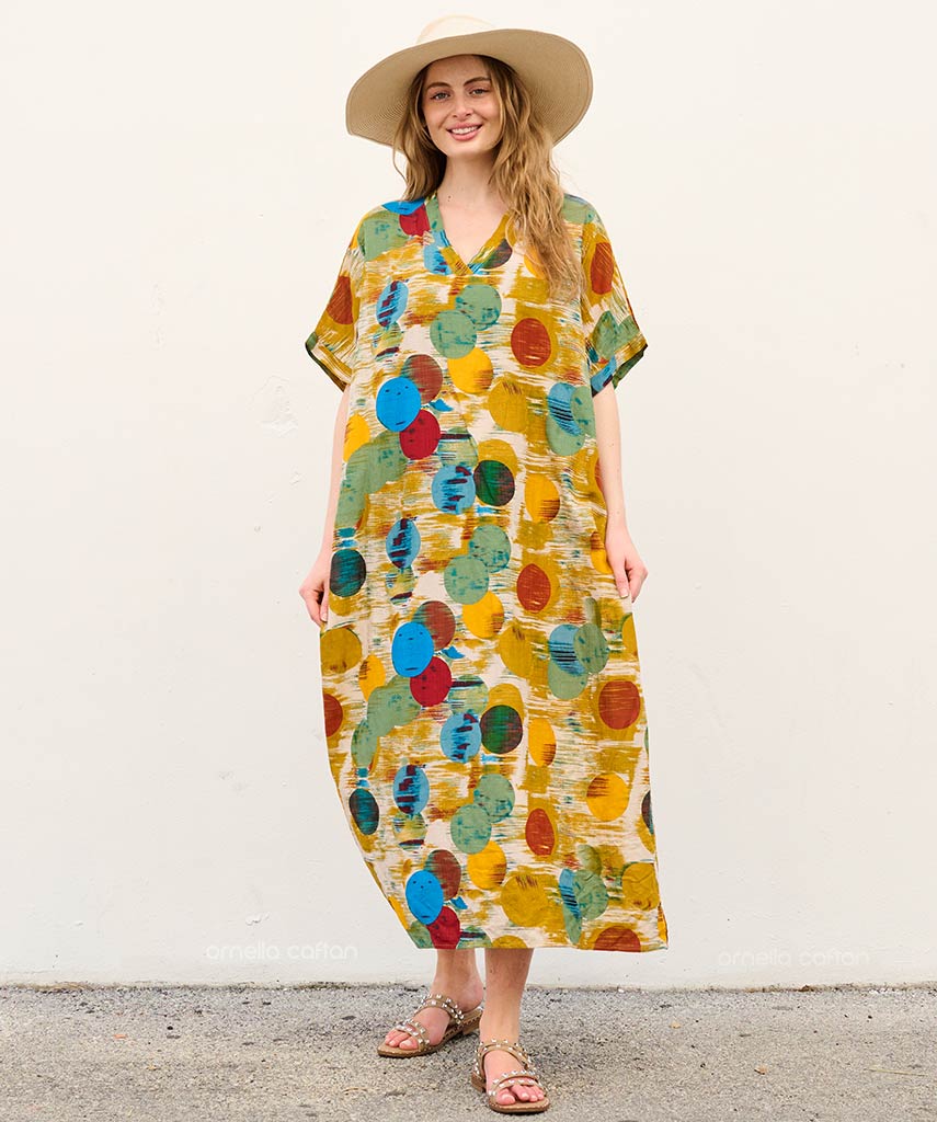 Robe Décontractée à Poches – Ornella Caftan™