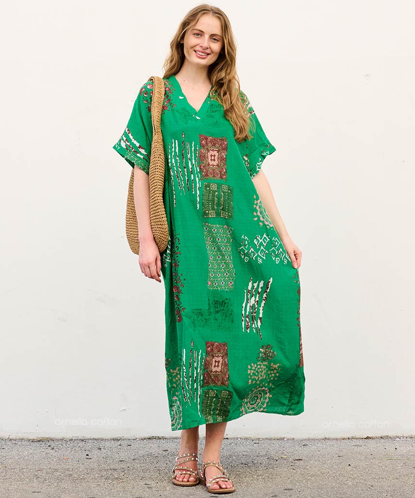 Robe Décontractée à Poches – Ornella Caftan™
