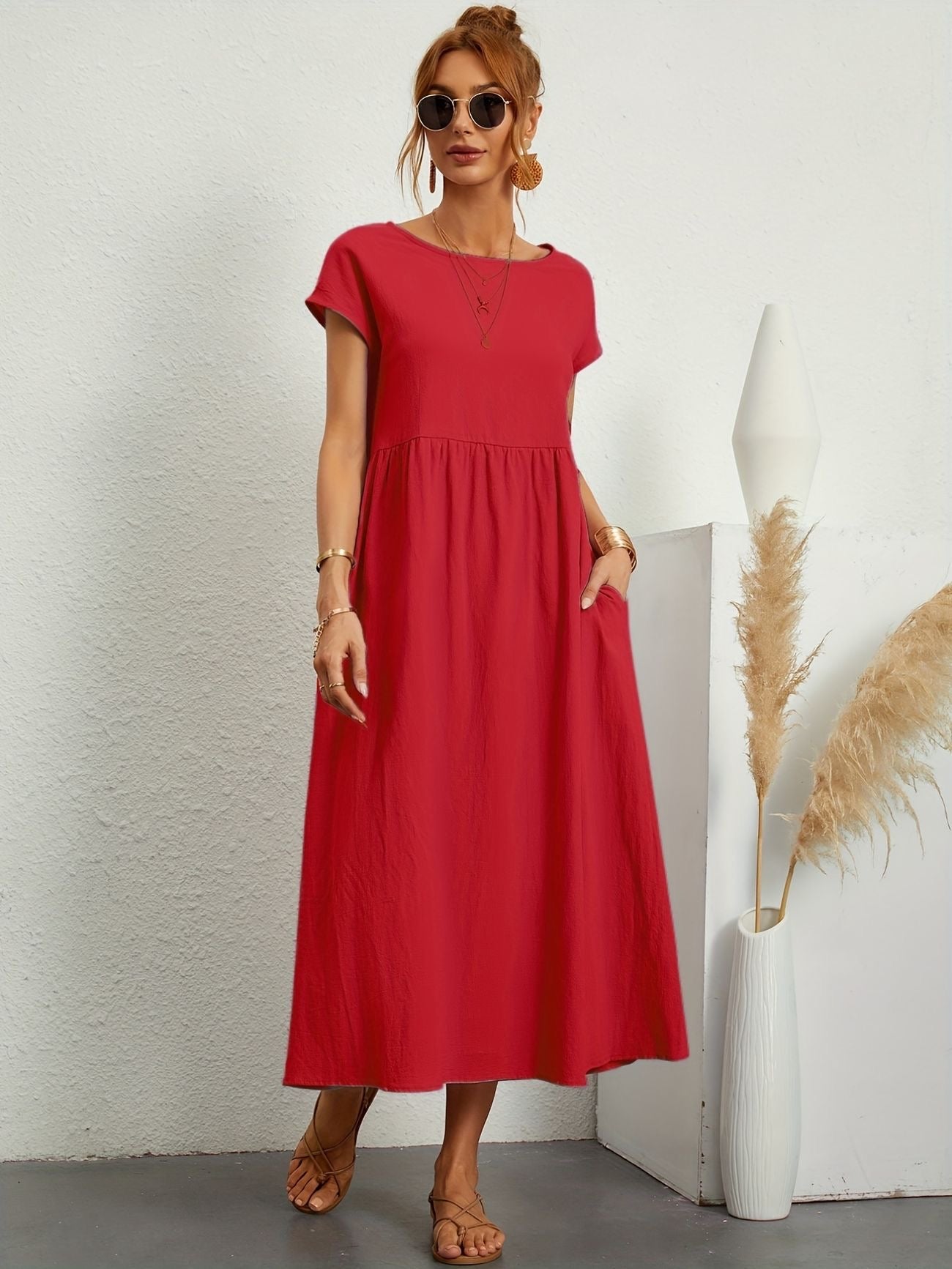 Elena | Robe printanière aérienne