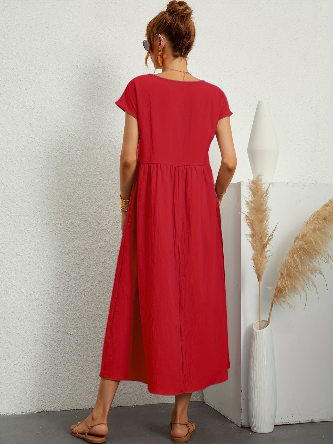 Elena | Robe printanière aérienne