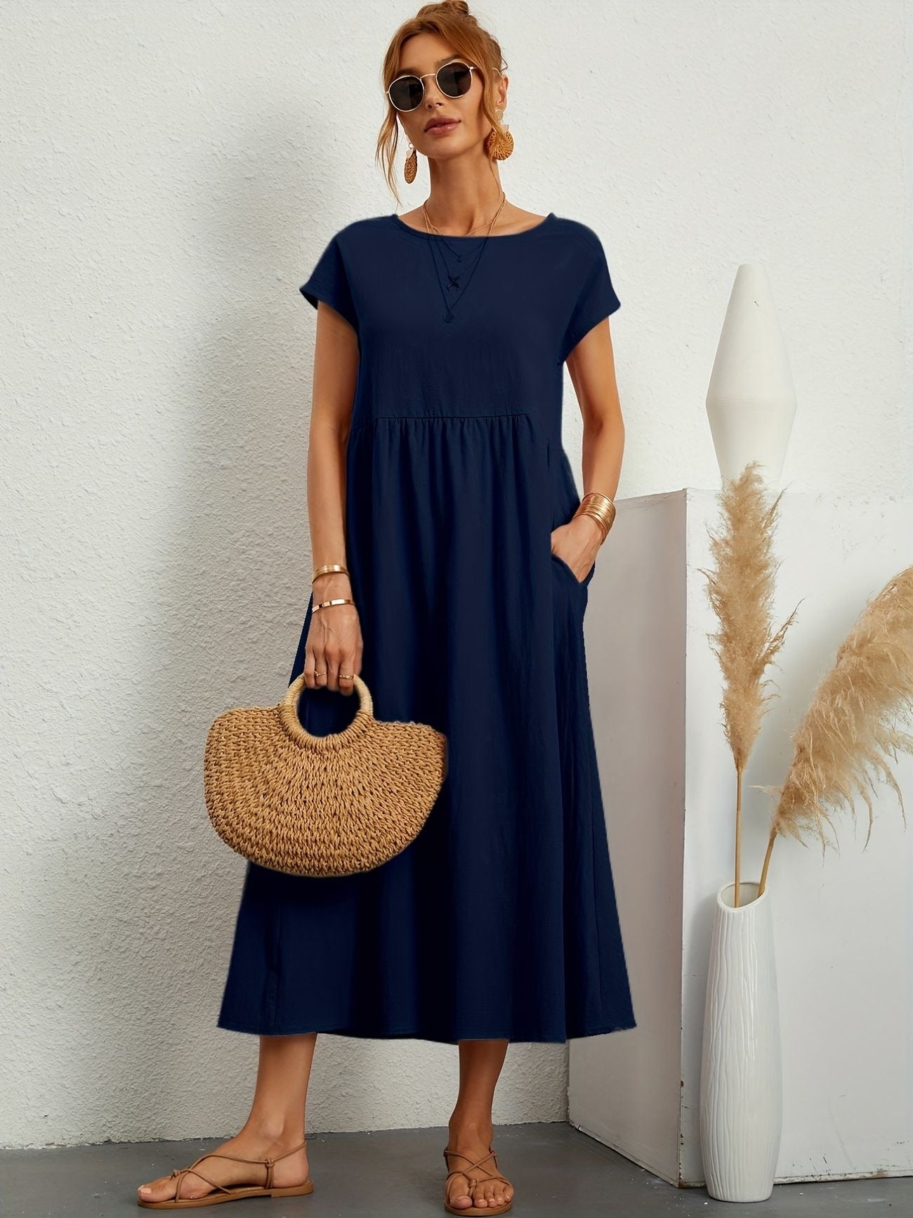 Elena | Robe printanière aérienne