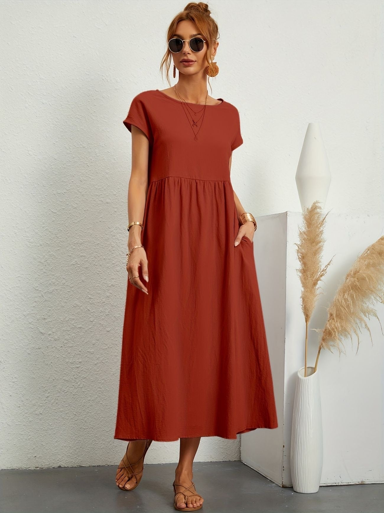 Elena | Robe printanière aérienne