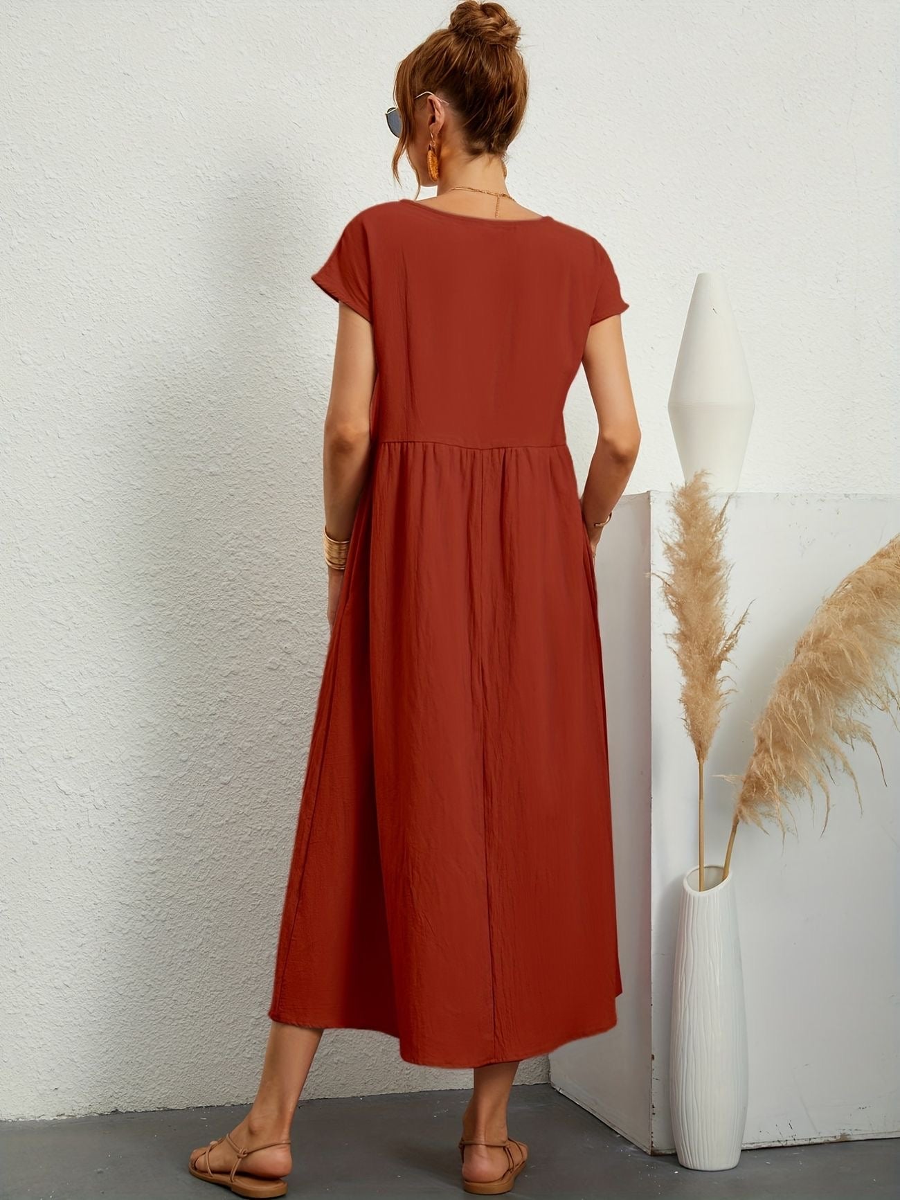 Elena | Robe printanière aérienne