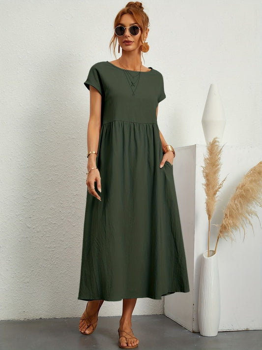 Elena | Robe printanière aérienne