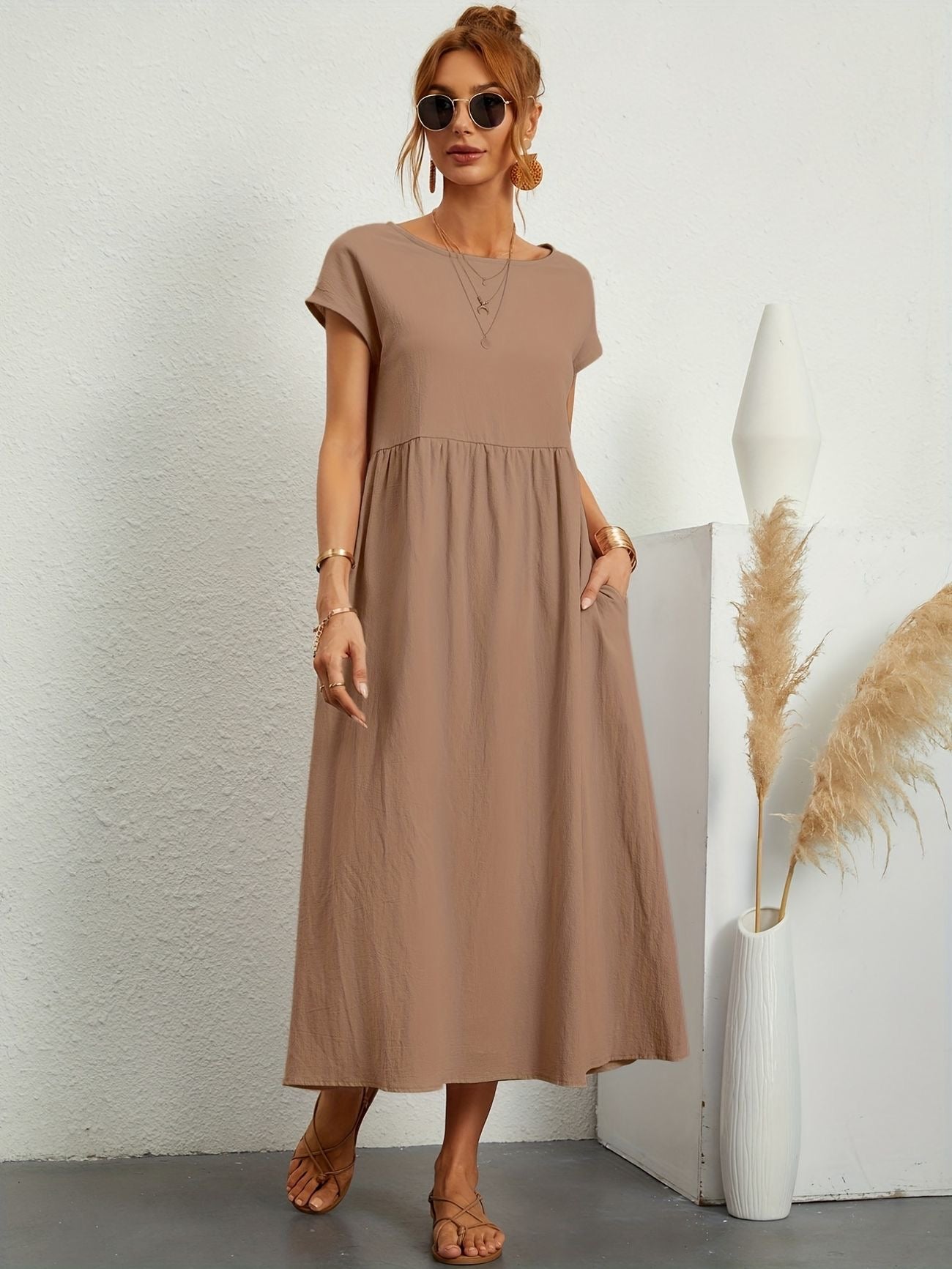 Elena | Robe printanière aérienne