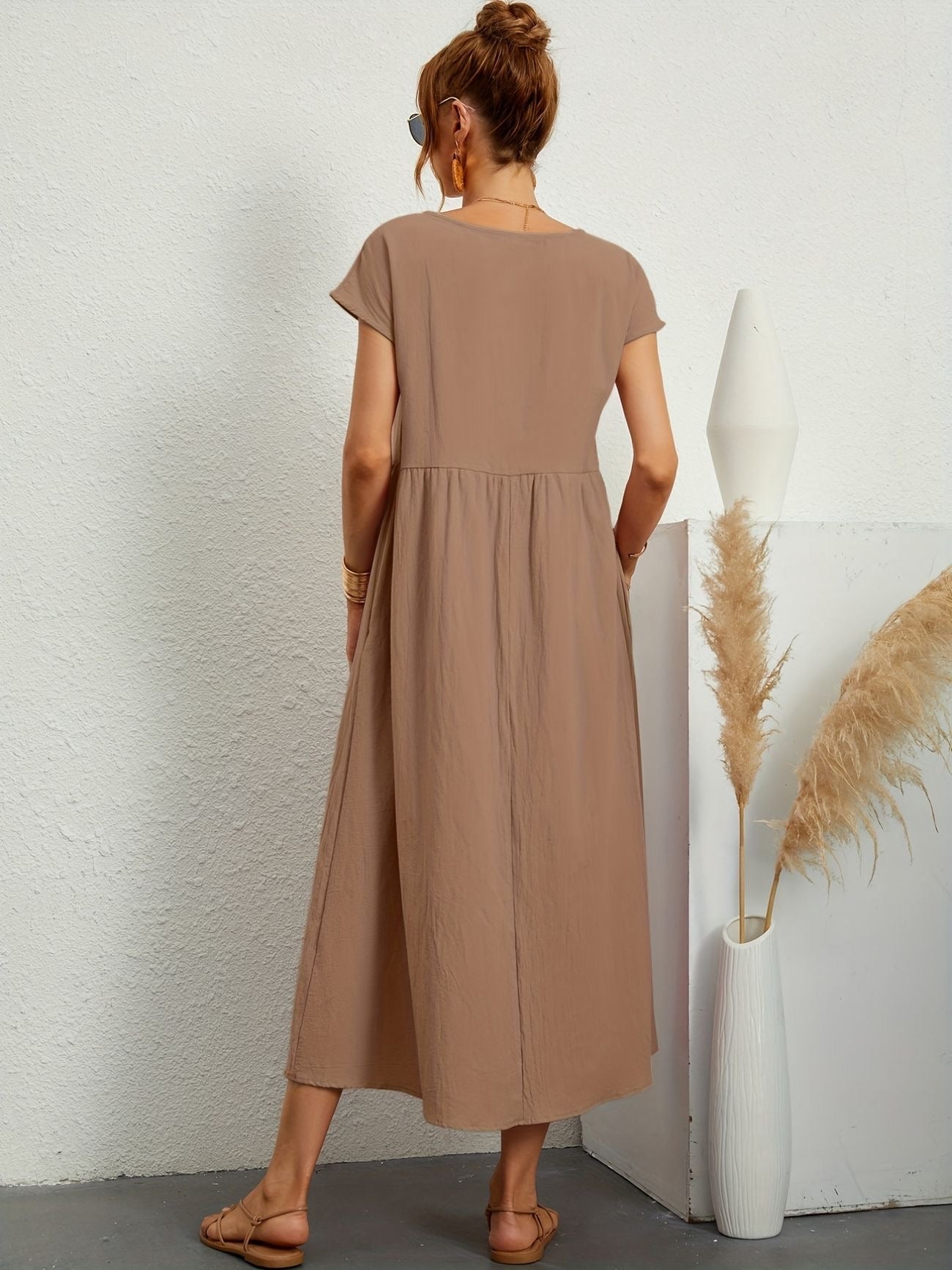 Elena | Robe printanière aérienne