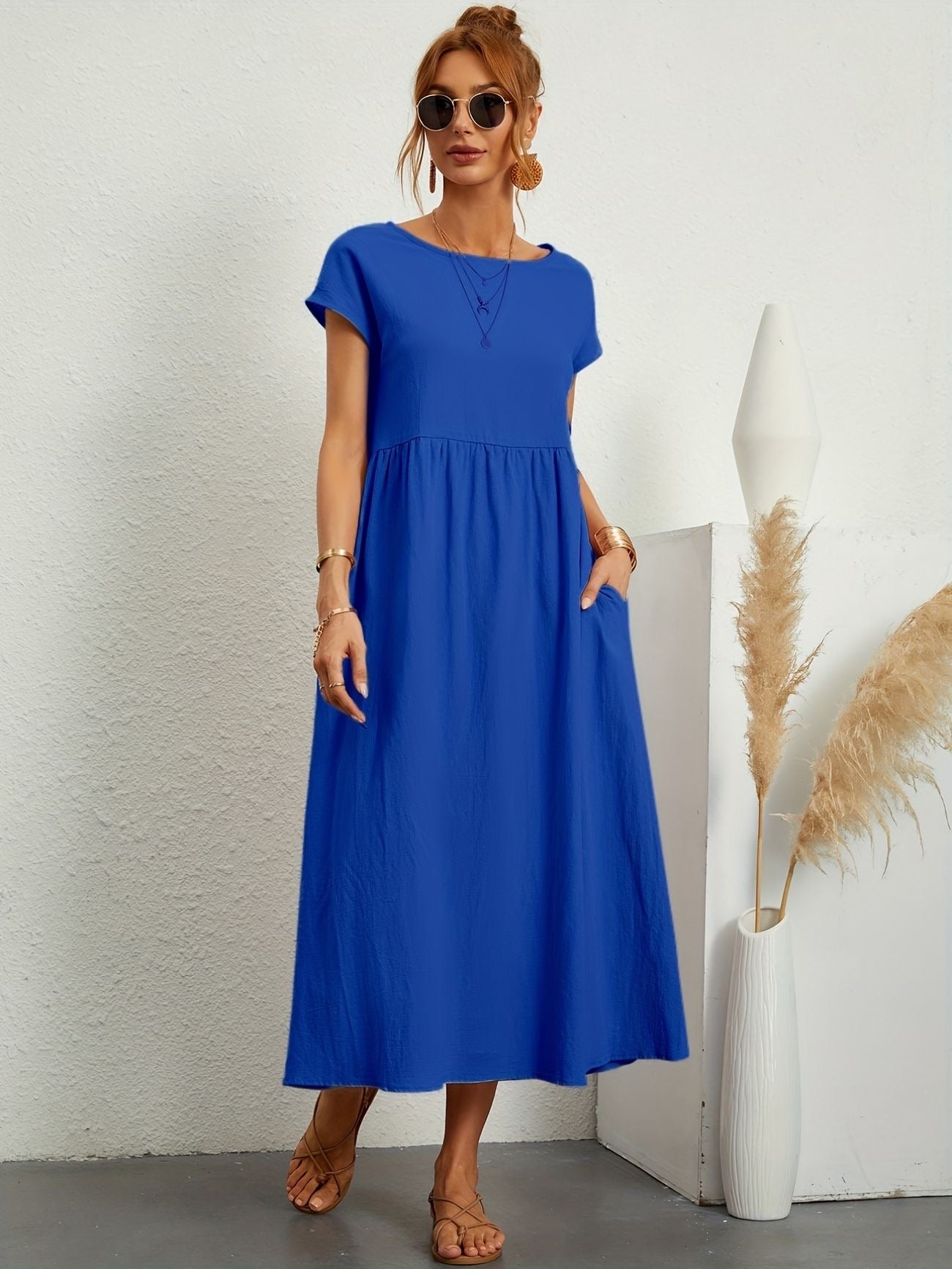 Elena | Robe printanière aérienne