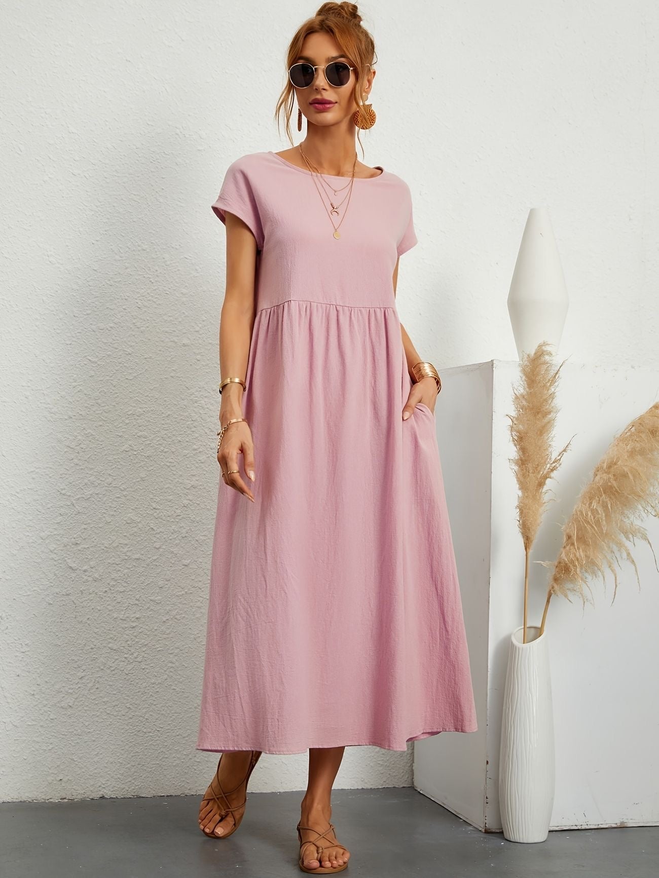 Elena | Robe printanière aérienne