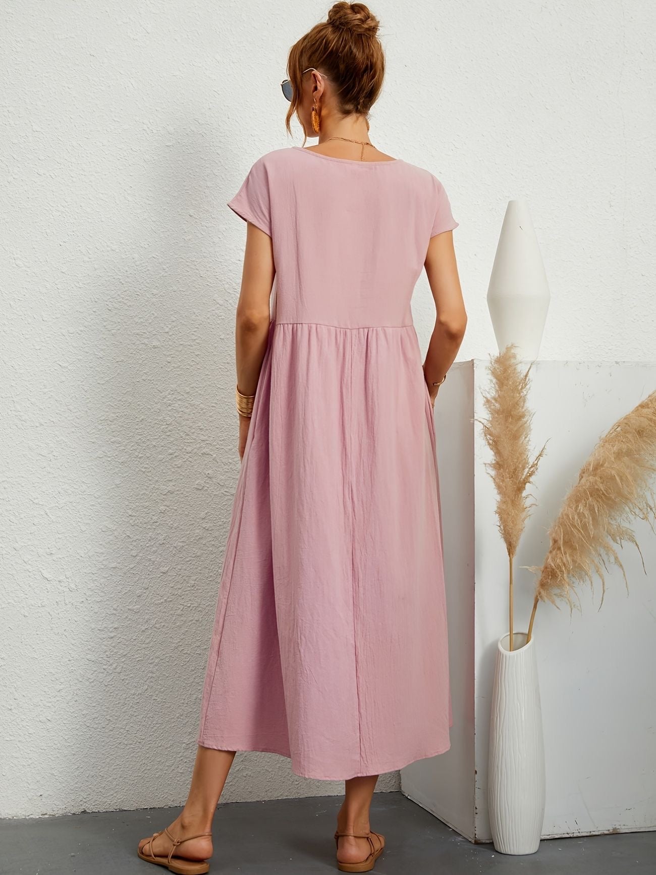 Elena | Robe printanière aérienne