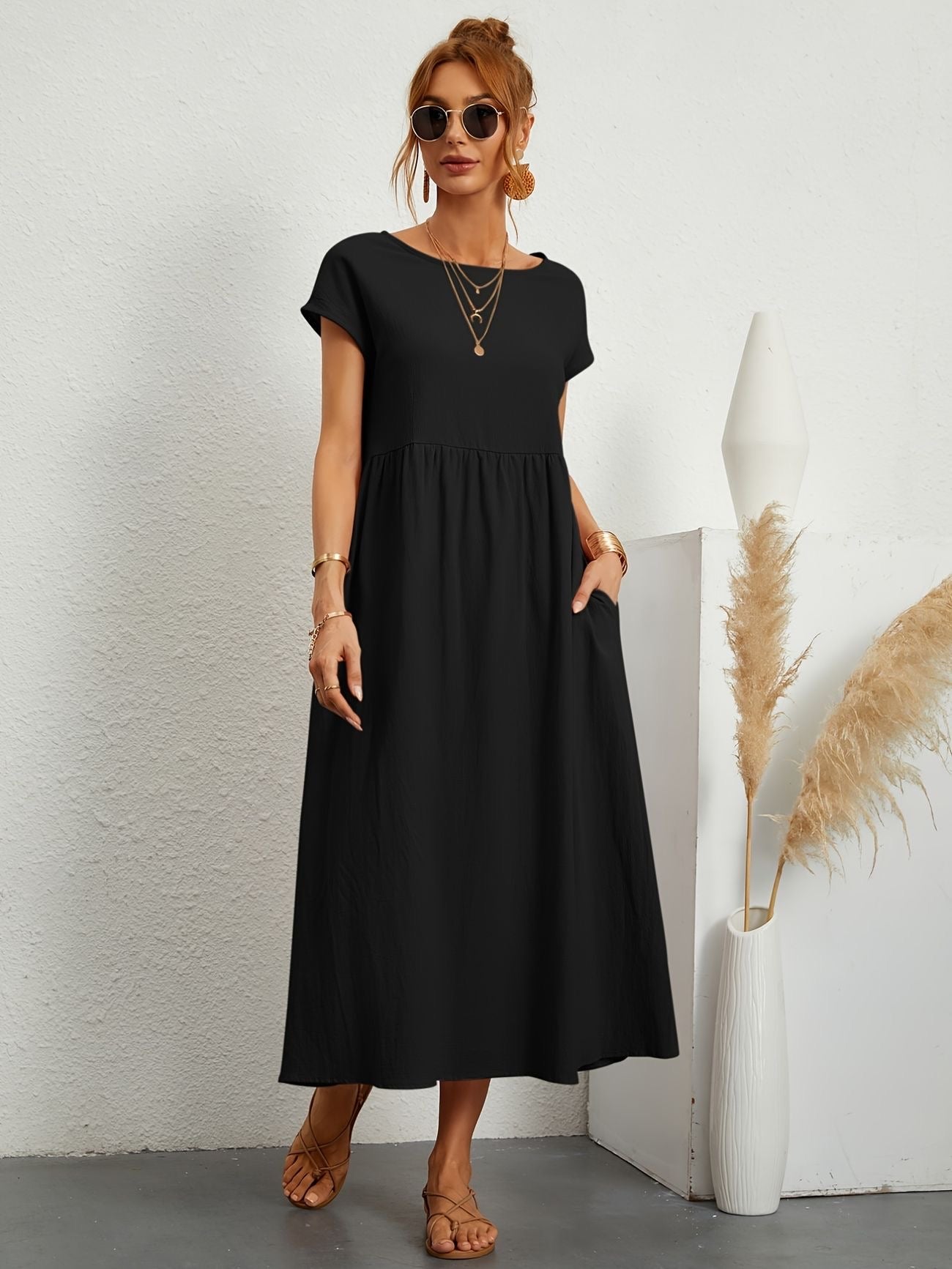 Elena | Robe printanière aérienne