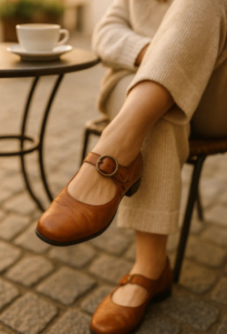 Denise™ – Sandales orthopédiques en cuir
