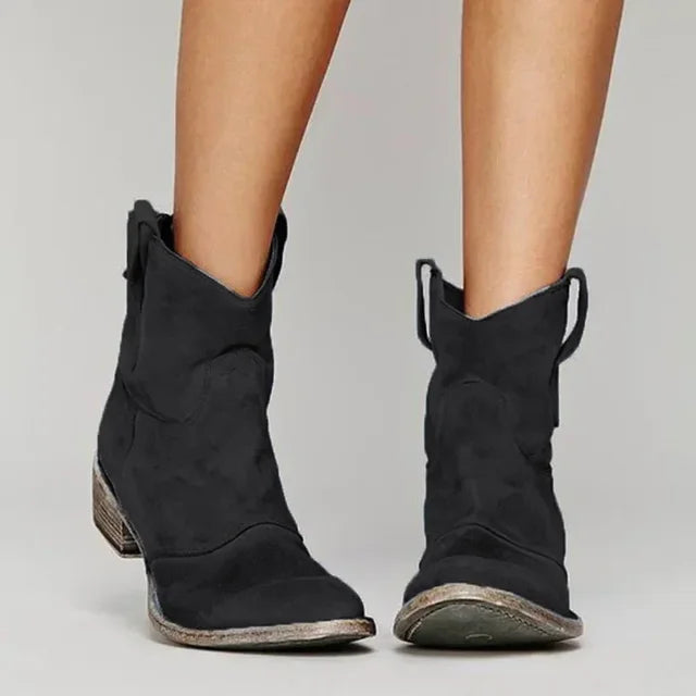 Geneviève | Bottines Cowboy Vintage