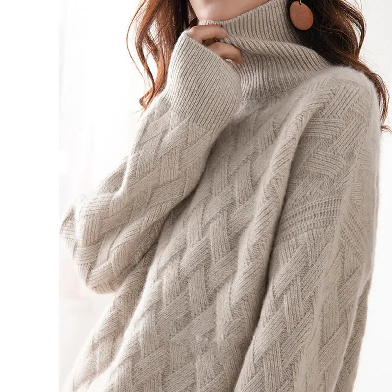 Jayne | Col roulé en tricot
