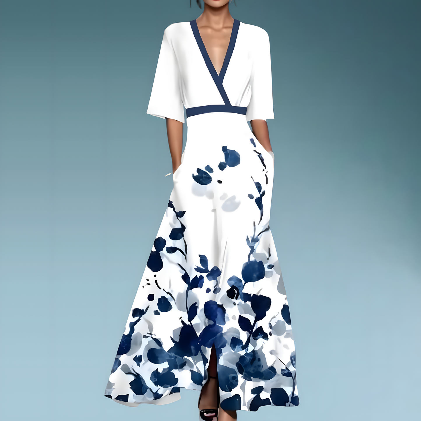 Leora | Robe à imprimé floral