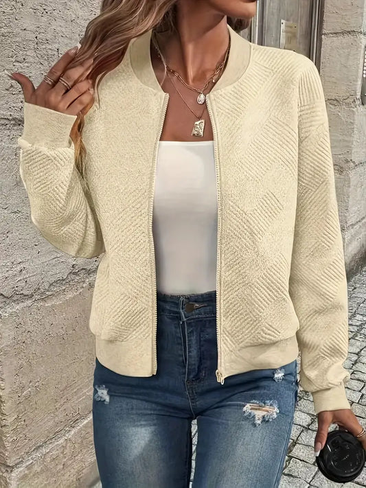 Livia | Veste de printemps avec fermeture éclair