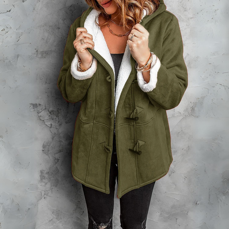 Chloe | Manteau doux à capuche