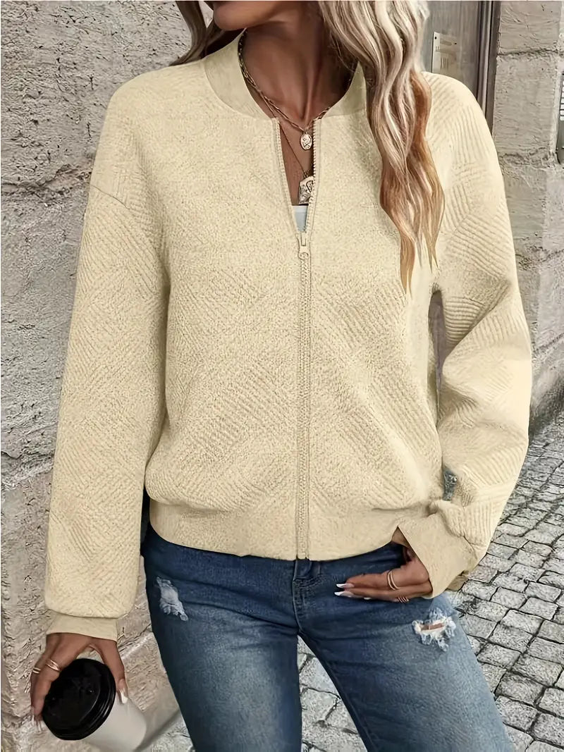 Livia | Veste de printemps avec fermeture éclair