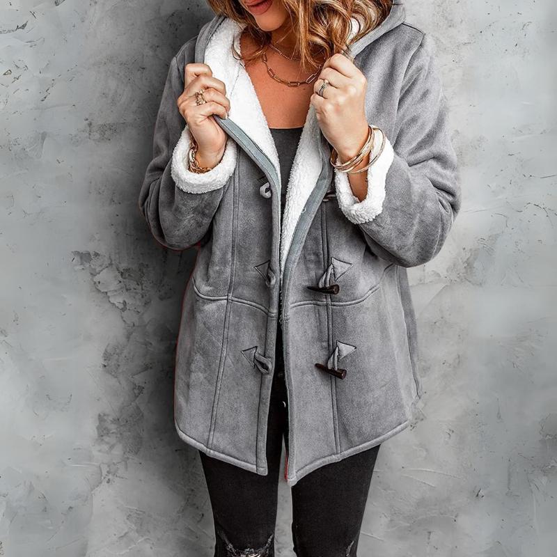 Chloe | Manteau doux à capuche