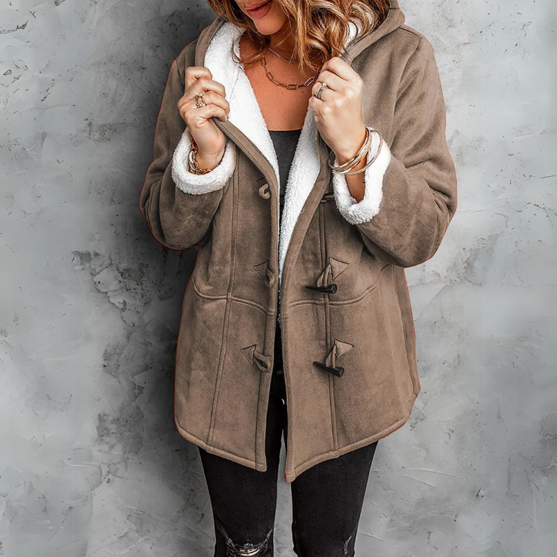 Chloe | Manteau doux à capuche